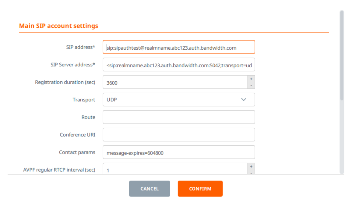 Sip Registrar - Registered Device